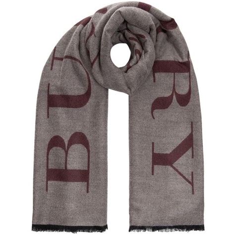 burberry emblem scarf